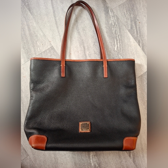 Dooney & Bourke Black Leather Bag - Picture 2 of 6